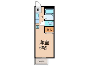 ハイツ１６５の物件間取画像